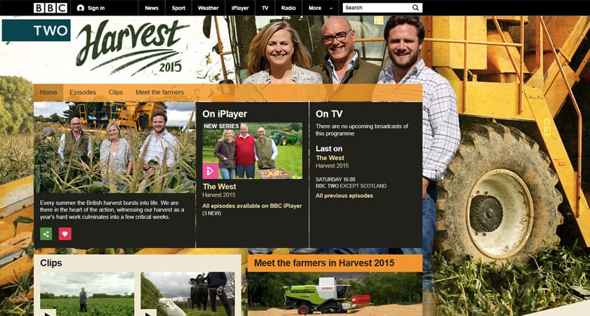 BBC2’s Harvest 2015 features Alfabloc customer Holkham Farming Company