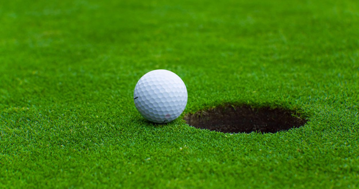 Golf Ball and Hole