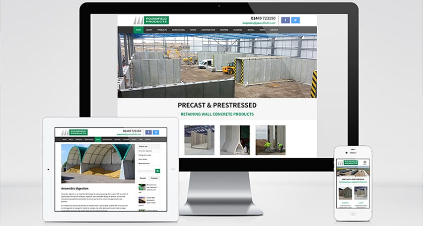 Precast Concrete Company Website