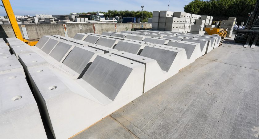 Precast concrete troughs and channels