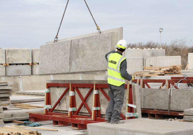 Regeneration projects with precast concrete