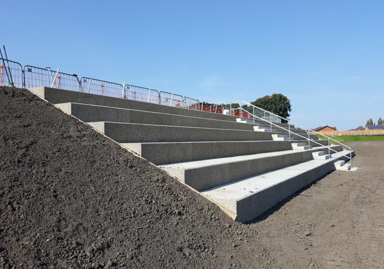 Precast concrete for stadia and seating