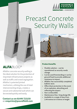 Precast Concrete Security Walls