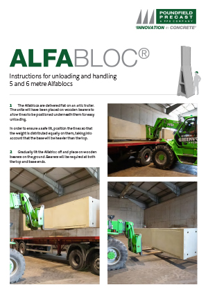 Alfabloc 5 and 6 metre installation guide 