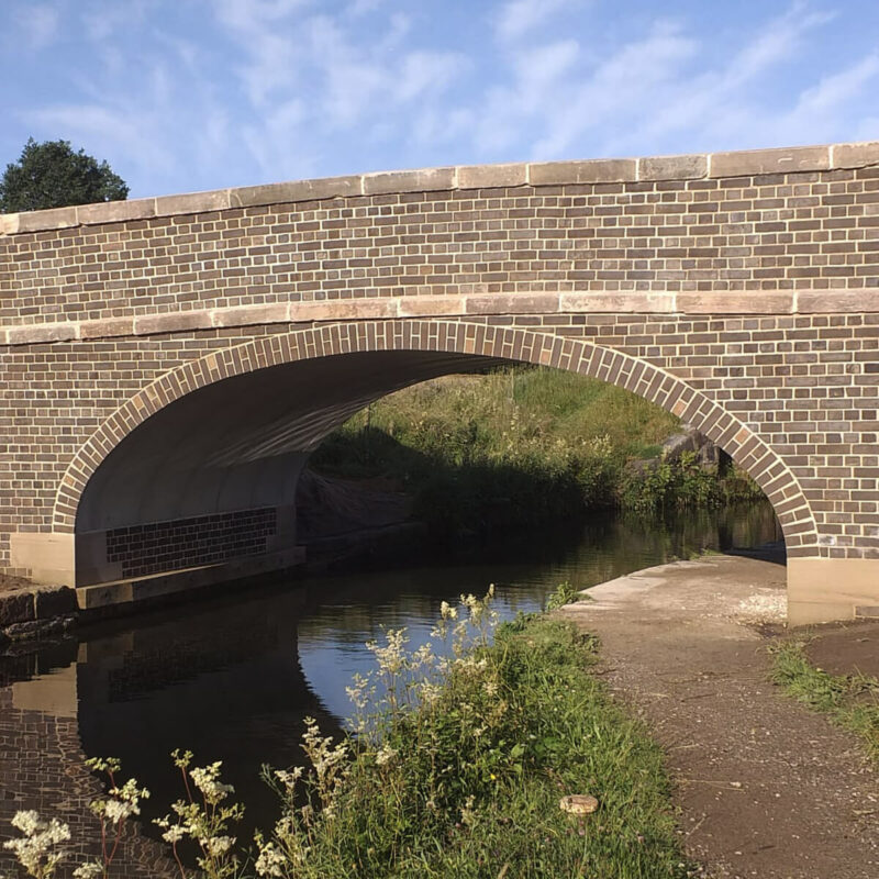 Hazlehurst Lock Bridge restoration, Staffordshire