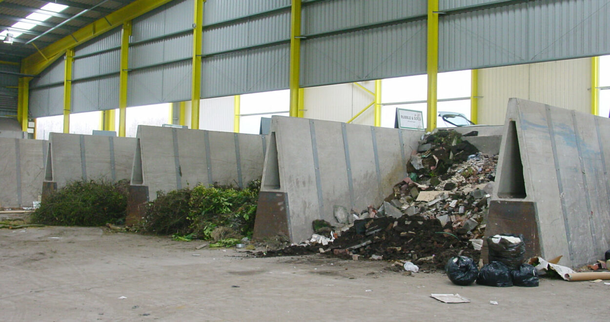 Alfablocs for waste and recycling plants
