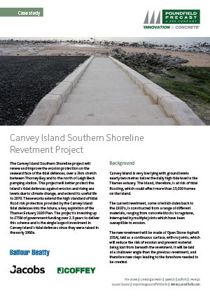  Canvey Island Southern Shoreline Revetment Project